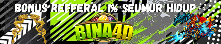 BONUS REFERAL 1% SEUMUR HIDUP